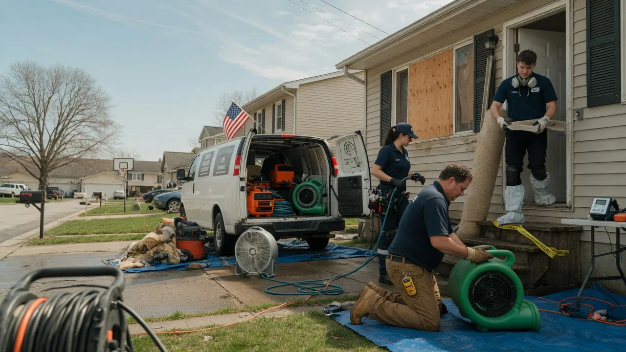 Water Damage Restoration in Mccallsburg, IA near me